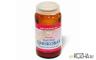 Применение цинковой и салицилово-цинковой пасты против прыщей