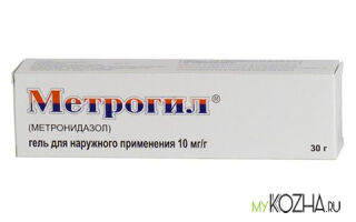 Применение Метрогил геля от прыщей